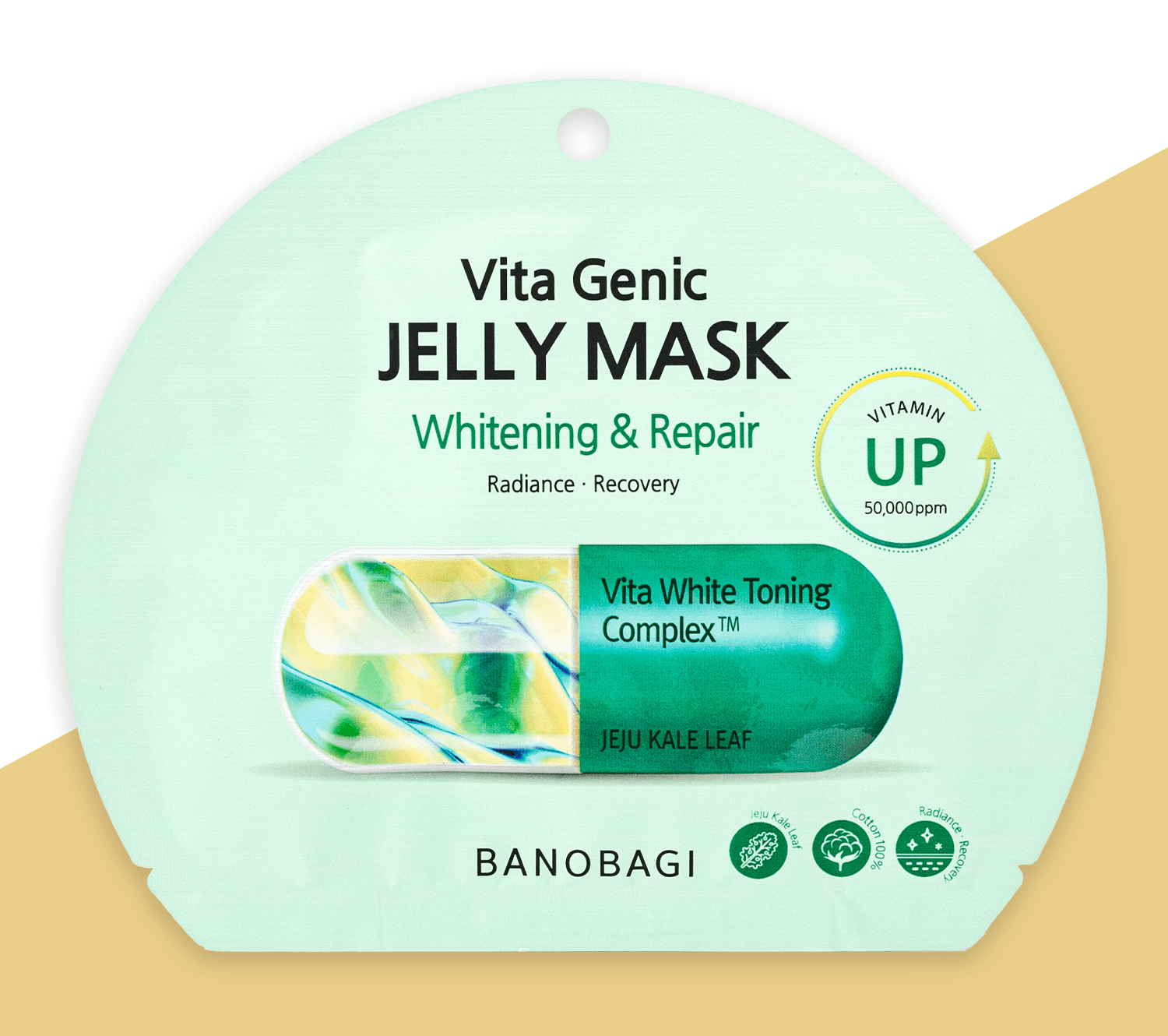 Mặt nạ BANOBAGI Vita Genic Jelly Mask – Whitening & Repair Radiance Recovery