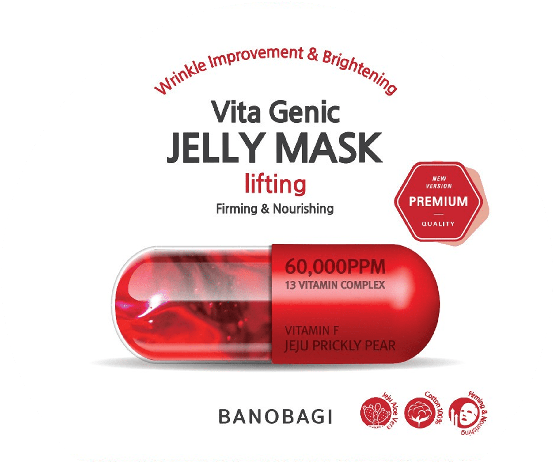 Mặt Nạ dưỡng da Banobagi Vita Genic Jelly Mask Lifting Premium