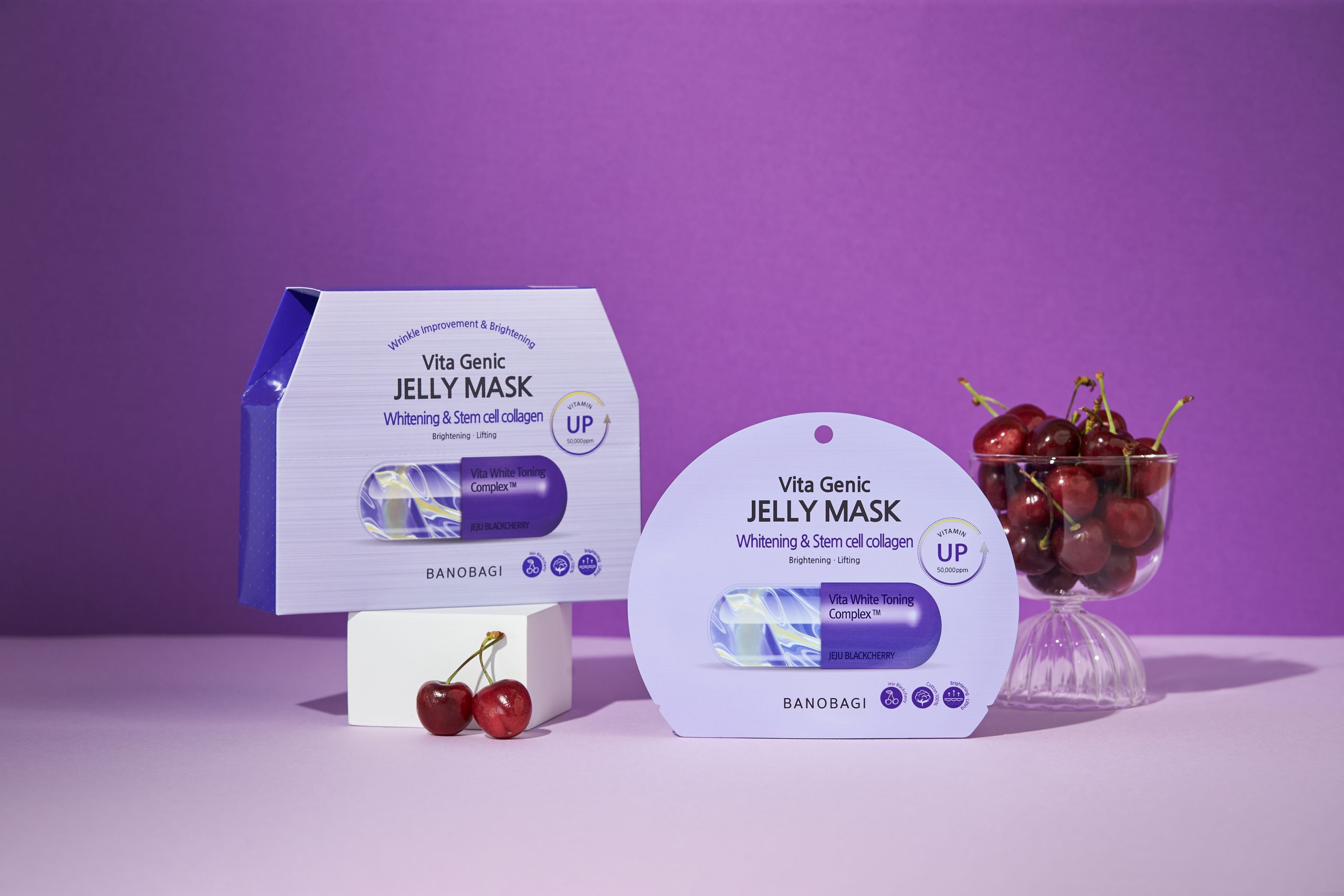 Mặt nạ Banobagi Vita Genic Jelly Mask Whitening Stem Cell Collagen