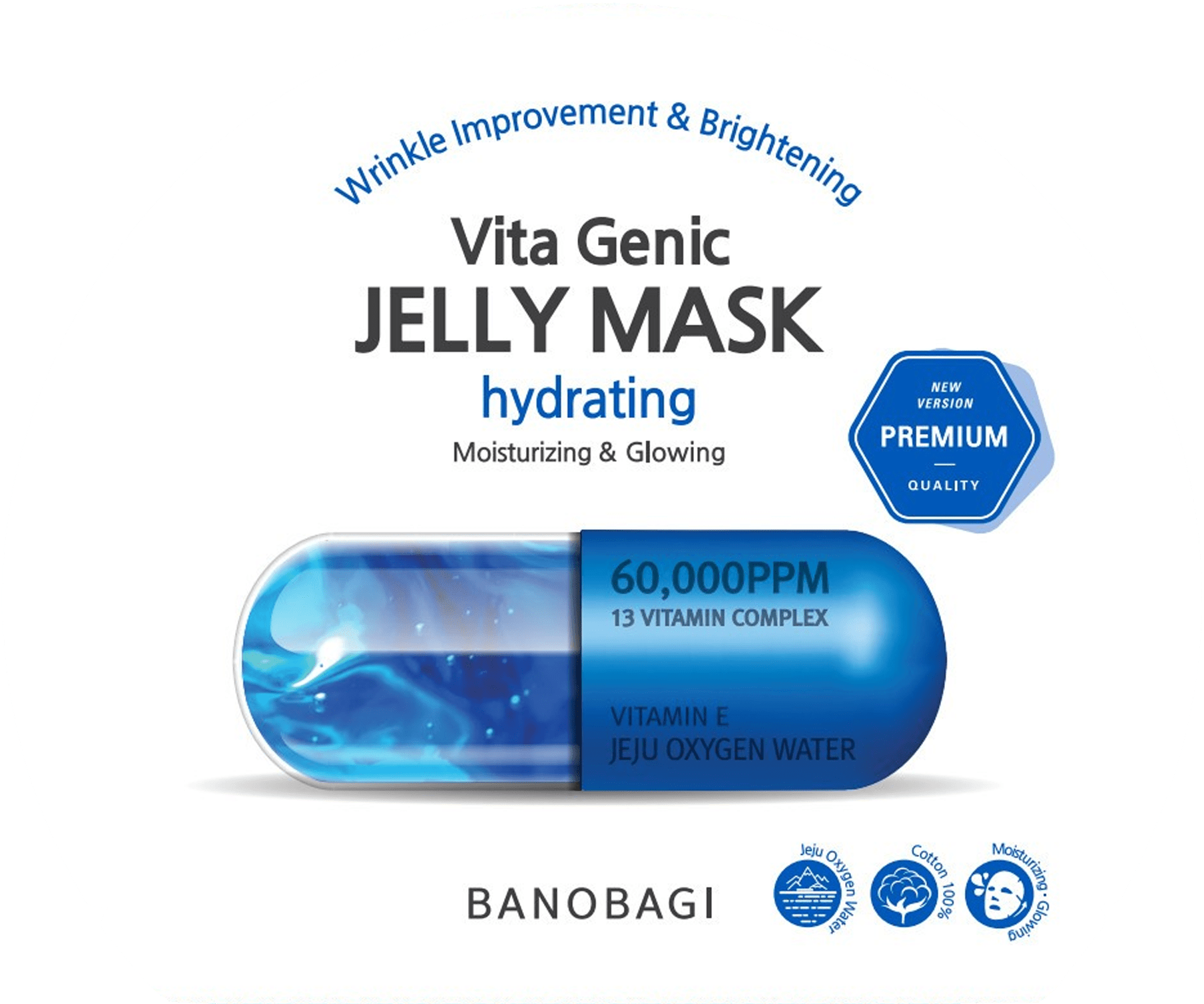 Mặt nạ dưỡng da Banobagi Vita Genic Jelly Mask Hydrating Premium