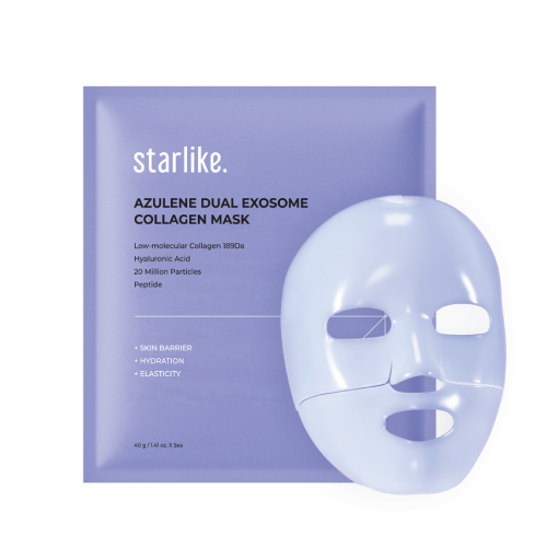 Mặt nạ phục hồi chuyên sâu AZULENE DUAL EXOSOME COLLAGEN MASK
